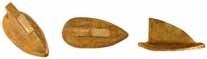 Front sight,
tall Fowler or Fusil,
ideal for use with rifled octagon-to-round barrels,
wax cast brass